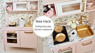 How to hack an Ikea kids kitchen  Ikea DUKTIG Hack [upl. by Eniladam]