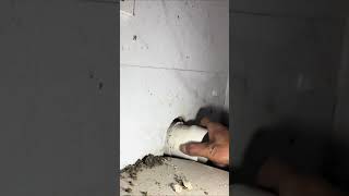 Kitchen drain pipe blockage renovation [upl. by Linad]