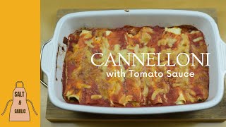 CANNELLONI with Tomato Sauce [upl. by Halilahk424]