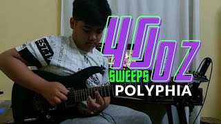 Polyphia  40oz sweeps Guitar cover [upl. by Adar]