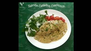 Salmón Cellados Bien Cremosos Receta Inf En Descripción [upl. by Amsden794]