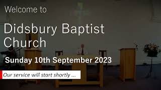 DBC Sunday Worship 10th September 2023 [upl. by Brodsky]