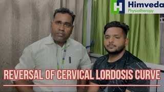 Treatment of Reversal of Cervical Lordotic Curve ​⁠himvedaphysiotherapy [upl. by Meeki]