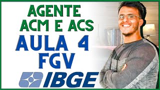 Concurso IBGE 2022  Raciocínio Lógico Quantitativo ACM e ACS  Estruturas Lógicas FGV  CENSO [upl. by Oninotna]