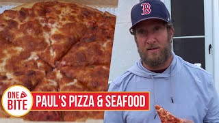 Barstool Pizza Review  Pauls Pizza amp Seafood Falmouth MA [upl. by Seni]