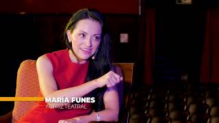 EP7 HABLEMOOS D MARIA FUNES ACTRIZ TEATRAL [upl. by Roee]