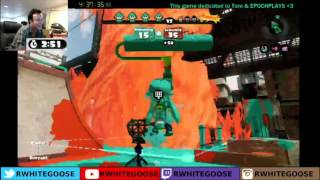 Rare footage of Splatoon legend RWhiteGoose [upl. by Pasco960]