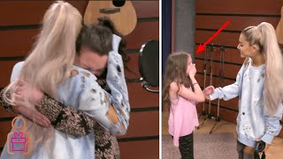 Ariana Grande Surprises Fans with Jimmy Fallon  Best Reactions [upl. by Ahseele]