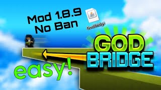 MinecraftDownlaod Best Mod Godbridge easy [upl. by Drawd]