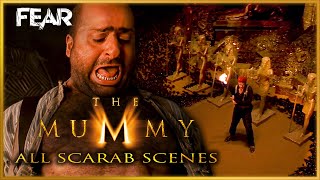 Every Scarab Scene From The Mummy 1999  Fear The Home Of Horror [upl. by Sidoney449]