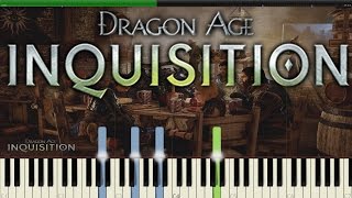 Dragon Age Inquisition  TavernBard songs  Synthesia [upl. by Annaeirb109]