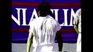 Gabriela Sabatini v Jennifer Capriati VSlims Florida 1990 pt4 [upl. by Ettelrahc]