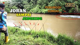 Mancing Ikan Baung Joran Sampai Jengking Di Spot Berpenghuni BUAYA Besar [upl. by Bluefield]