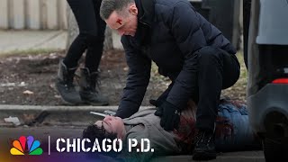 An Abduction Victim Crashes His Car into Voight’s  Chicago PD  NBC [upl. by Aiekam]