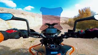 KTM 250 ADV İLE ARAZİYE İLK DEFA ÇIKTIM  MALATYA [upl. by Anirehtac]