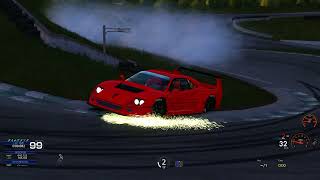 Assetto Corsa  Sportsland Yamanashi  687 Ferrari F40 Liberty Walk [upl. by Gimpel]