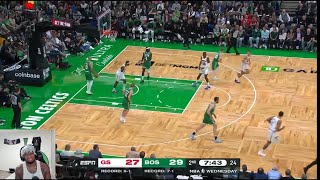 WHY DOE THIS KEEP HAPPENING WARRIORS at CELTICS  FULL GAME REACTION [upl. by Naes]