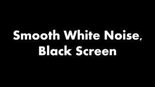 🔴 Smooth White Noise Black Screen ⚪⬛ • Live 247 • No midroll ads [upl. by Prady]