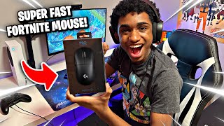 Logitech G PRO X SUPERLIGHT UNBOXING  Fortnite Gameplay [upl. by Rogerio]