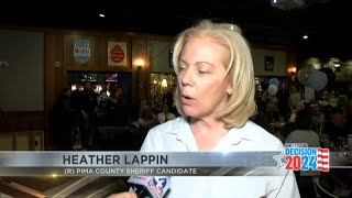 Race still too close to call between incumbent Chris Nanos and Republican Heather Lappin [upl. by Eliam]