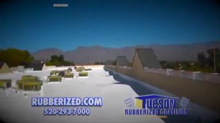 How to Coat Your Roof with Tucson Rubberized Coatings [upl. by Rudiger]