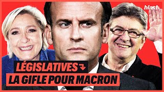 LÉGISLATIVES  LA GIFLE POUR MACRON [upl. by Rea371]