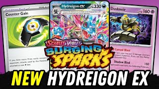 Hydreigon ex Pokemon TCG Deck Guide List and Strategy  Surging Sparks [upl. by Kristien]