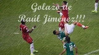 México vs Panamá  Gol de Raúl Jiménez [upl. by Nivlem]