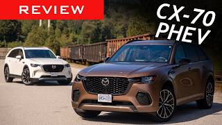 2025 Mazda CX70 PHEV Review  Just a 2Row CX90 [upl. by Luap]