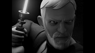 Kenobi vs Maul Rebels  KUROSAWAInspired Edit [upl. by Nellda663]