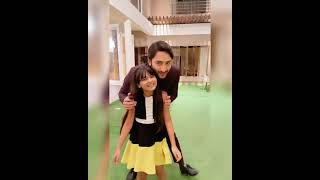 Shaheer sheikh having fun with kids Kuch rang pyaar ke aise bhi season 3 last day shoot 😭💔🔥 [upl. by Philander]