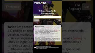 Codiguin infinito freefire freefirebrasil freefireshorts freefirevideo codiguin [upl. by Helsell]