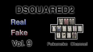 DSQUARED2  Real vs Fake  Vol9【Shirts】New quality label  How to spot fake Dsquared [upl. by Esekram614]