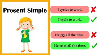 Simple present tense Example Lecture number 2 [upl. by Sergei]