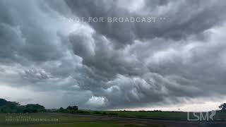 06302024 Hammonasset Beach CT  Amazing Whale’s Mouth with Eddies Shelf Cloud on Approach [upl. by Annalee]