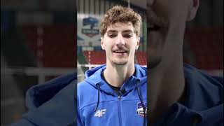 Igor Grobelny przed meczem z Aluronem shorts zaksa plusliga volleyball zaksafamily [upl. by Zamir]