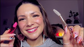 ASMR Personal Attention Up Close  Skincare Head Massage German [upl. by White]