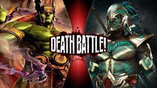 OGRE vs KOTAL KAHN Death BattleEp31 [upl. by Drawde]