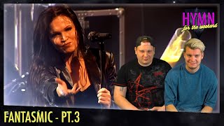 BONUS NIGHTWISH  FANTASMIC PT3  Radio DJs Reaction with lyrics [upl. by Jaye]