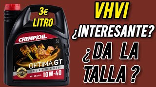 Como es un aceite de 3€litro Chempioil 10w40 Optima GT [upl. by Eiralc741]