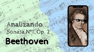 🔍ANALISIS MUSICAL  Sonata No 1 de Beethoven 2º movimiento [upl. by Ahsakal]