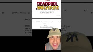 DEADPOOL joke FINALLY REVEALED deadpoolandwolverine deadpool marvelstudios mcu marvel movie [upl. by Yelrebmik]