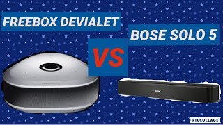 FREEBOX DELTA DEVIALET un monstre sonore Comparé à Bose by Double Test [upl. by Broek]