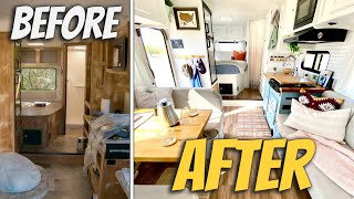 Complete RV Renovation in Just 3 Weeks  Timelapse [upl. by Assilim]