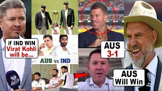 Ex Australian Shocking Statement before BGT IND vs AUS like Ashes  Border Gavaskar Trophy News [upl. by Jessey]