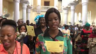 Chorale Christ Roi Bamako 15 Aout 2019 An Ba Maria Mousso Sarama [upl. by Htaeh]