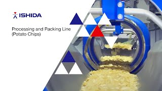 Processing and packing line for potato chips [upl. by Paulo]