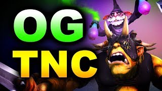 OG vs TNC  722 PATCH 22 MIN GG  ESL ONE Birmingham 2019 DOTA 2 [upl. by Dowling127]