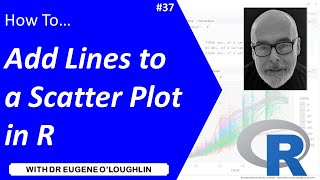 How To Add Lines to a Scatter Plot in R 37 [upl. by Agueda]