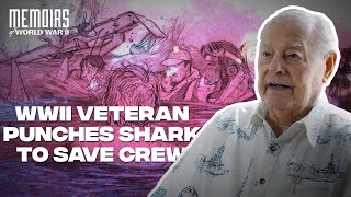 WW2 Vet Survives Shark Attack USS Arizona Explosion  Memoirs Of WWII 45 [upl. by Aehsila]